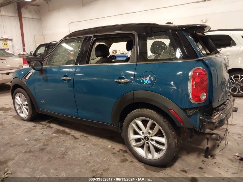 2011 Mini Cooper S Countryman VIN: WMWZC5C57BWL54646 Lot: 39552617