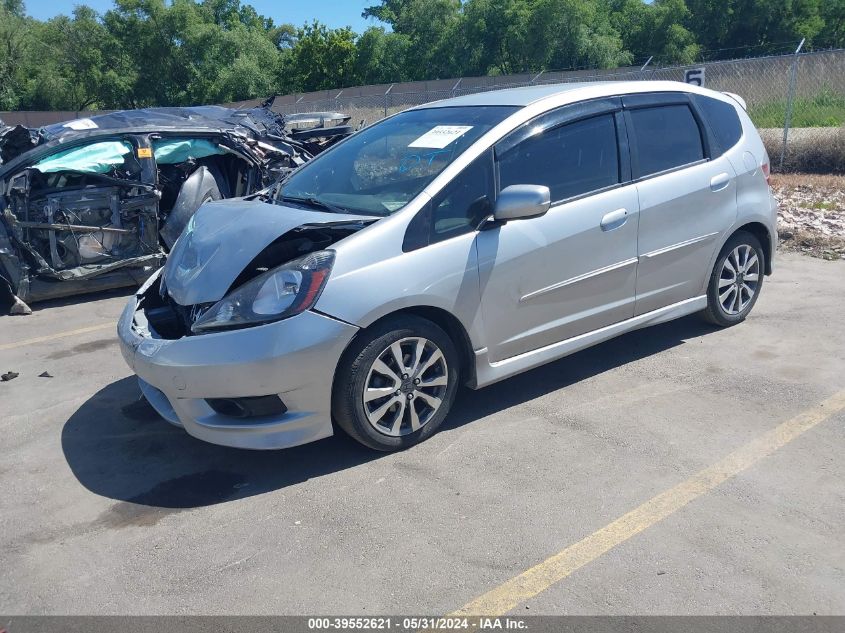 2012 Honda Fit Sport VIN: JHMGE8H54CC018145 Lot: 39552621