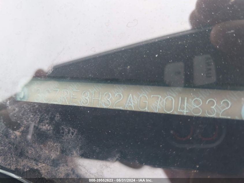 2010 Honda Cr-V Lx VIN: 3CZRE3H32AG704832 Lot: 39552623