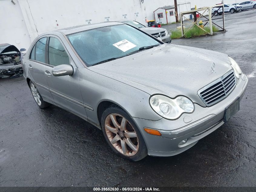 2003 Mercedes-Benz C 230 Kompressor Sport VIN: WDBRF40J33F421636 Lot: 39552630