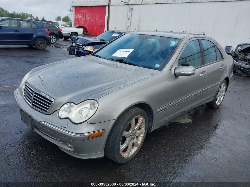 2003 Mercedes-Benz C 230 Kompressor Sport VIN: WDBRF40J33F421636 Lot: 39552630