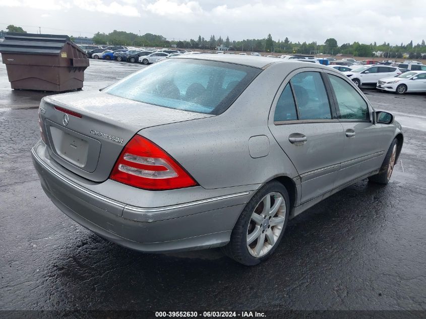 2003 Mercedes-Benz C 230 Kompressor Sport VIN: WDBRF40J33F421636 Lot: 39552630