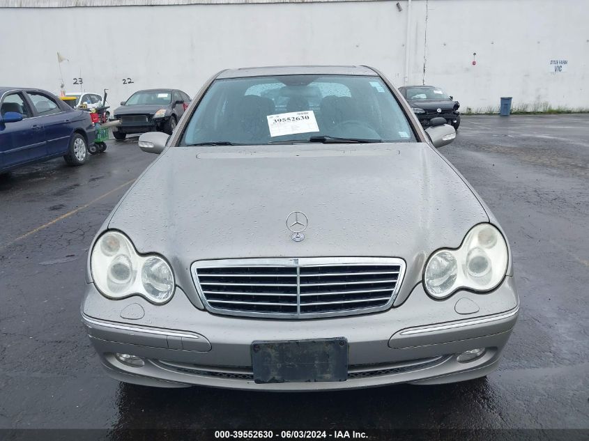 2003 Mercedes-Benz C 230 Kompressor Sport VIN: WDBRF40J33F421636 Lot: 39552630