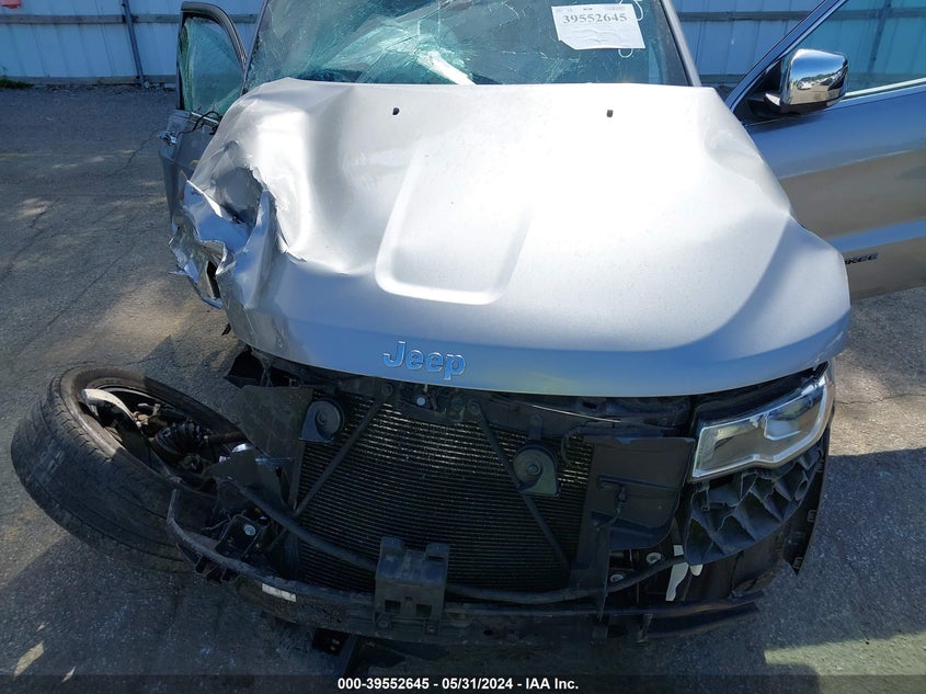 VIN 1C4RJFBG5JC222406 2018 JEEP GRAND CHEROKEE LIMITED