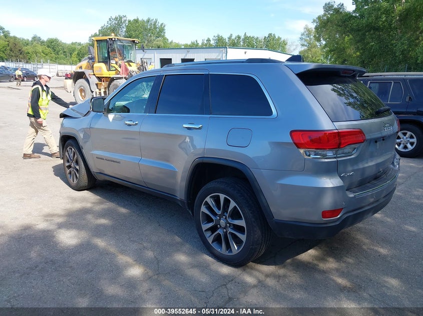 VIN 1C4RJFBG5JC222406 2018 JEEP GRAND CHEROKEE LIMITED