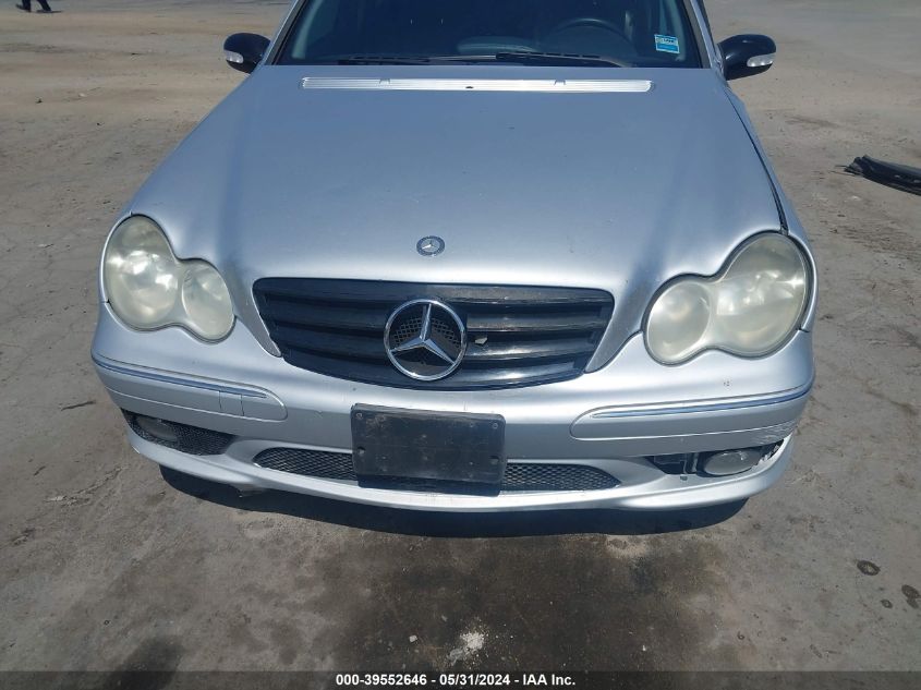 2006 Mercedes-Benz C 230 Sport VIN: WDBRF52HX6F815526 Lot: 39552646