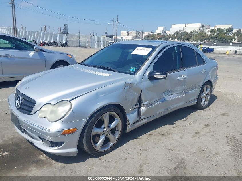 2006 Mercedes-Benz C 230 Sport VIN: WDBRF52HX6F815526 Lot: 39552646