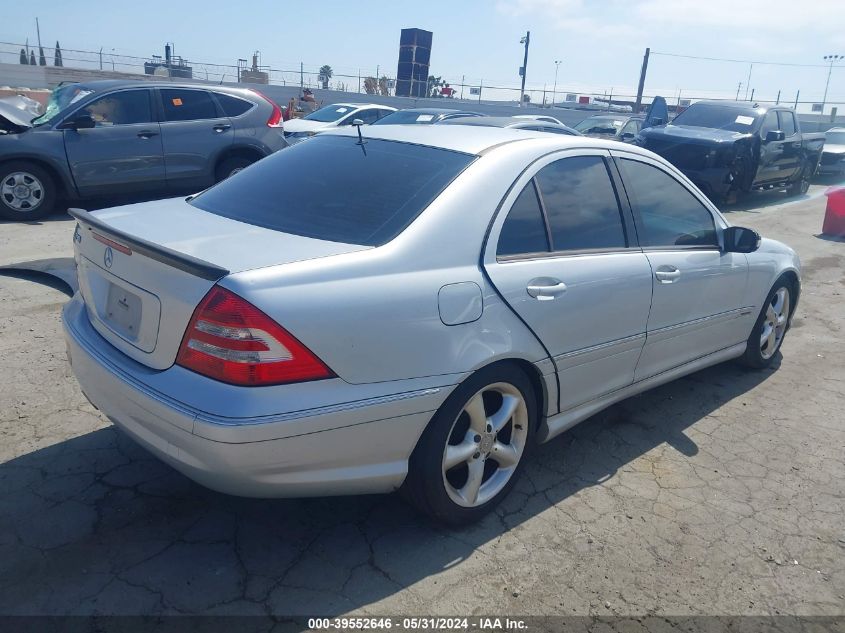 2006 Mercedes-Benz C 230 Sport VIN: WDBRF52HX6F815526 Lot: 39552646