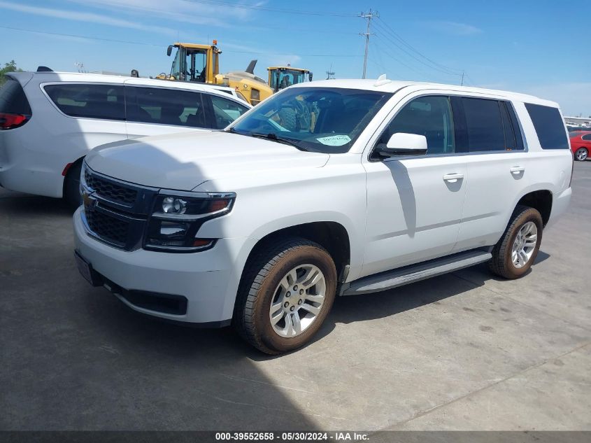 2015 Chevrolet Tahoe Commercial Fleet VIN: 1GNSK3EC1FR689677 Lot: 39552658