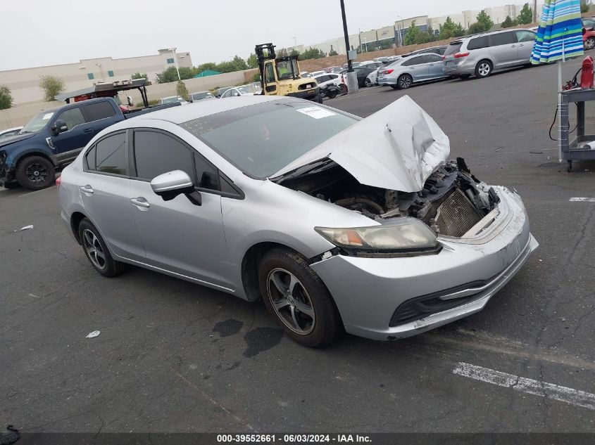 19XFB2F78FE287804 2015 HONDA CIVIC - Image 1