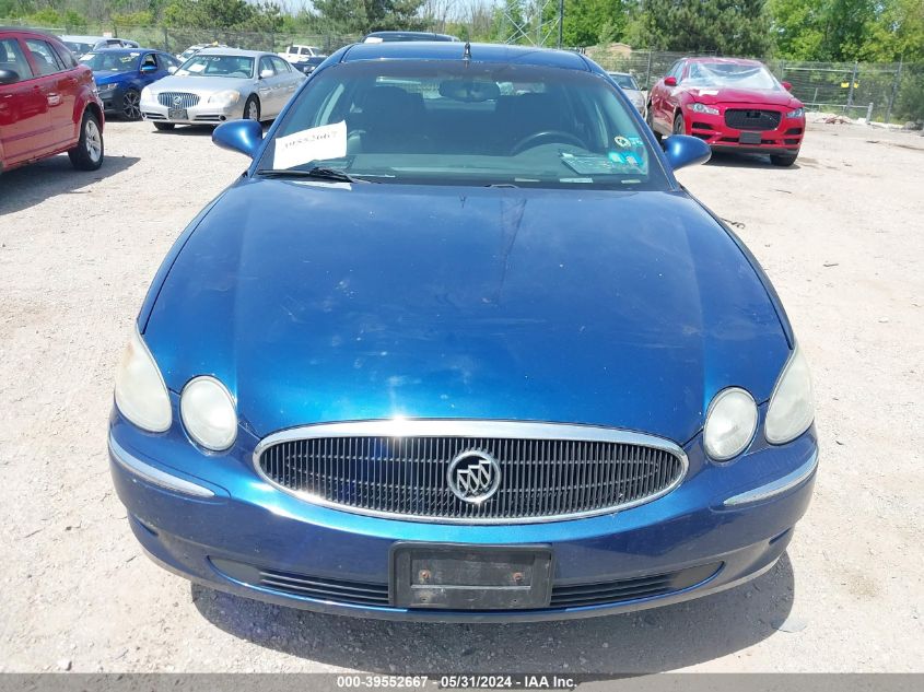 2005 Buick Lacrosse Cxl VIN: 2G4WD562351281075 Lot: 39552667