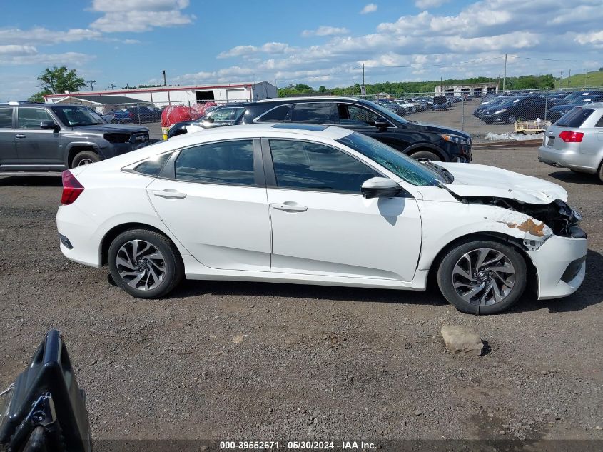 2018 Honda Civic Ex VIN: 2HGFC2F76JH514239 Lot: 39552671