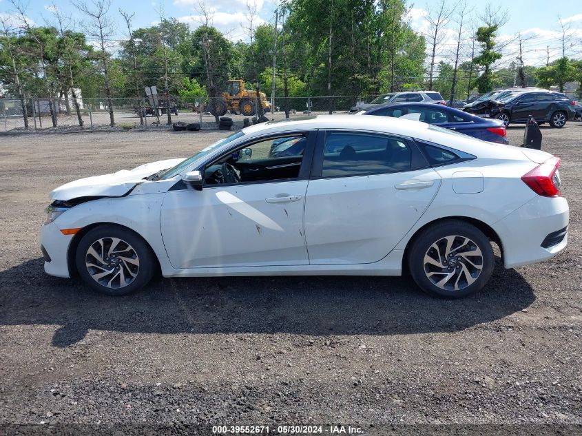 2018 Honda Civic Ex VIN: 2HGFC2F76JH514239 Lot: 39552671