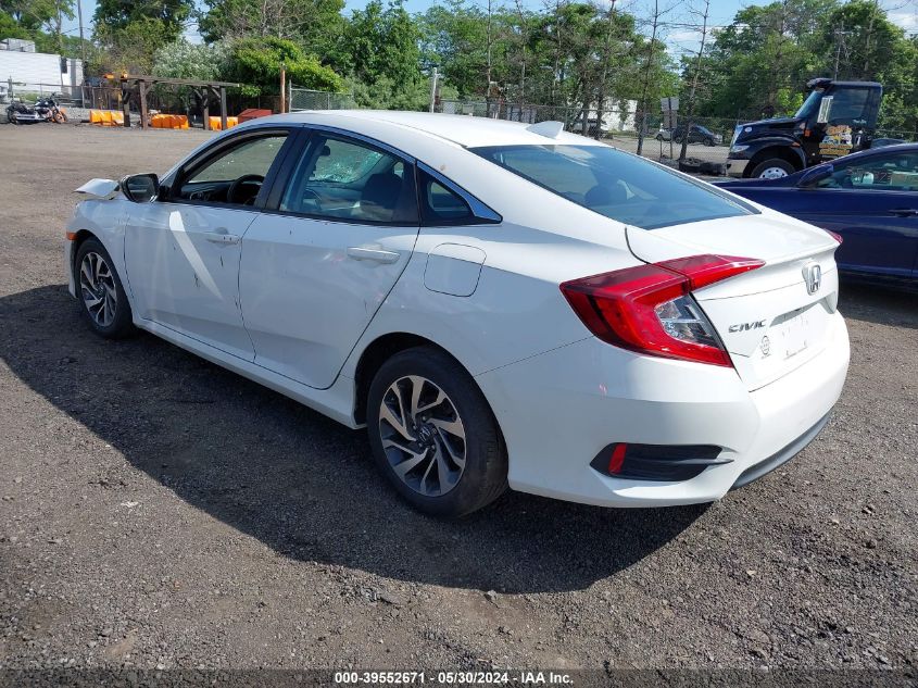 2018 Honda Civic Ex VIN: 2HGFC2F76JH514239 Lot: 39552671