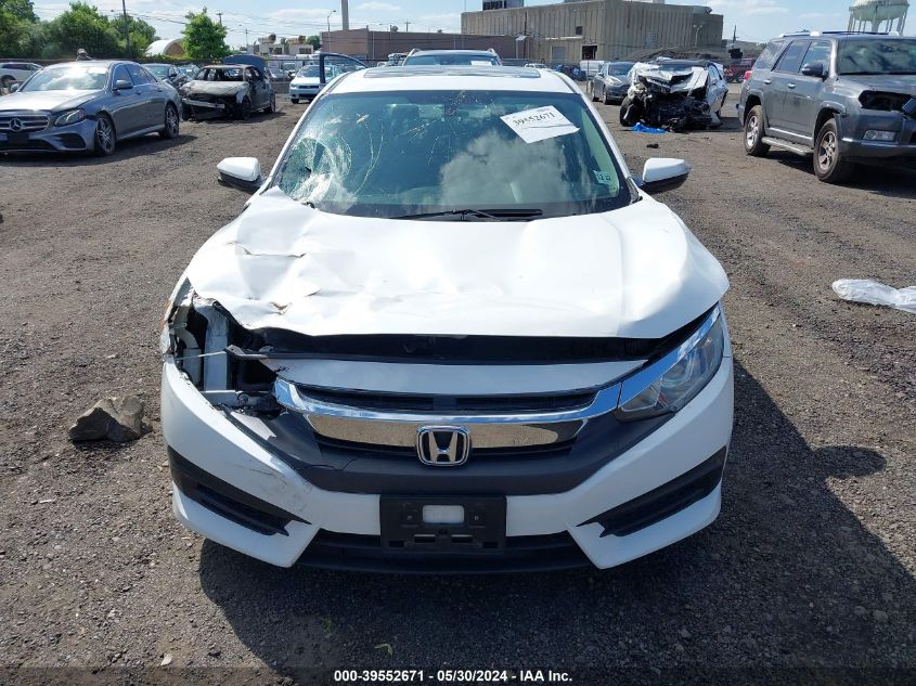 2018 Honda Civic Ex VIN: 2HGFC2F76JH514239 Lot: 39552671