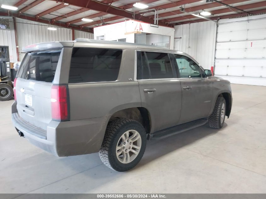 2016 Chevrolet Tahoe Ls VIN: 1GNSKAEC5GR342665 Lot: 39552686