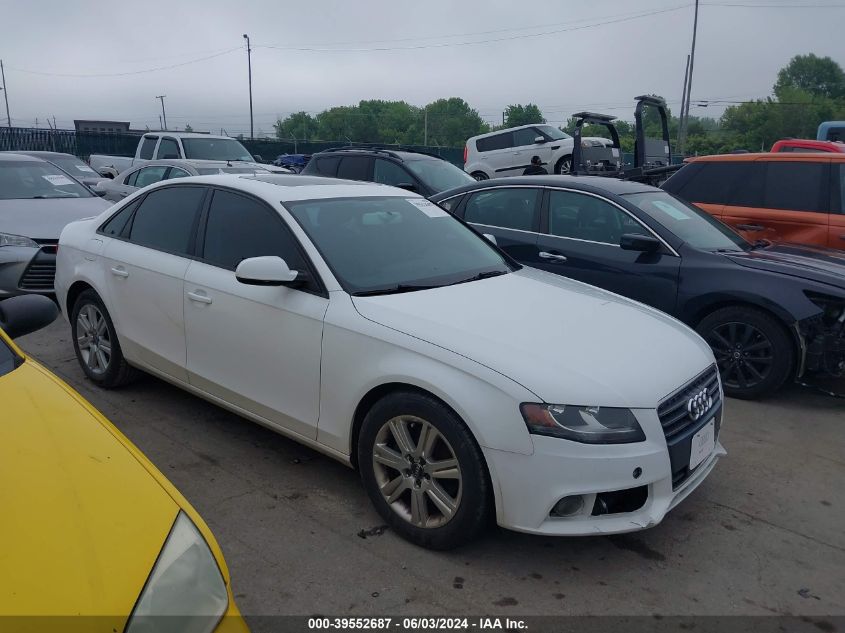 2010 Audi A4 2.0T Premium VIN: WAUAFAFL5AN060304 Lot: 39552687