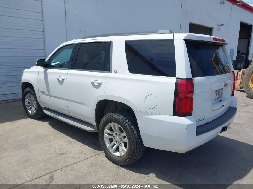 2015 Chevrolet Tahoe Ls VIN: 1GNSKAEC9FR675661 Lot: 39552690