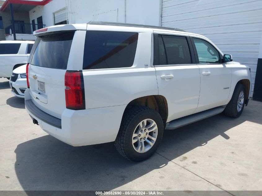 2015 Chevrolet Tahoe Ls VIN: 1GNSKAEC9FR675661 Lot: 39552690