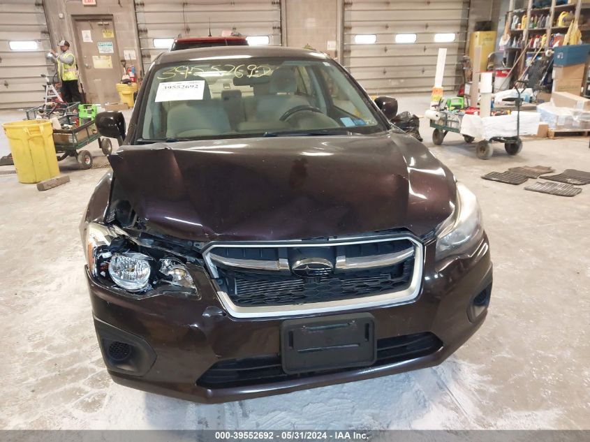 2012 Subaru Impreza Premium VIN: JF1GJAC6XCH026828 Lot: 39552692