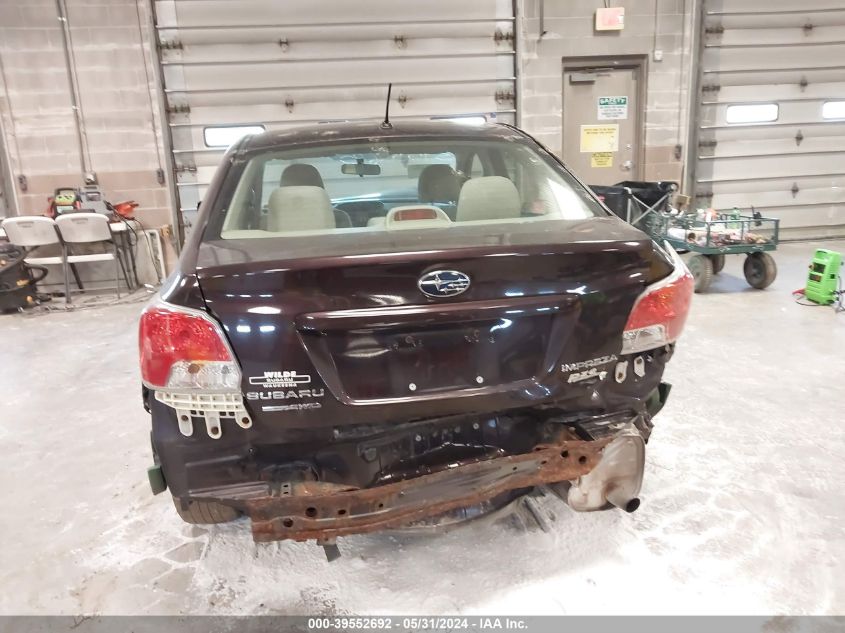 2012 Subaru Impreza Premium VIN: JF1GJAC6XCH026828 Lot: 39552692