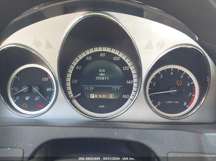 2011 Mercedes-Benz C 300 Luxury 4Matic/Sport 4Matic VIN: WDDGF8BB2BR158385 Lot: 39552695