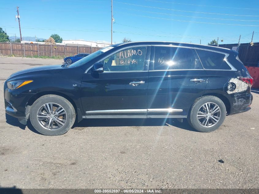 2019 Infiniti Qx60 Luxe VIN: 5N1DL0MN4KC569008 Lot: 39552697