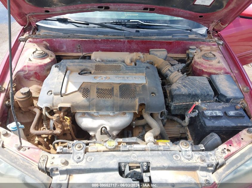 2004 Hyundai Elantra Gls/Gt VIN: KMHDN46DX4U912374 Lot: 39552717