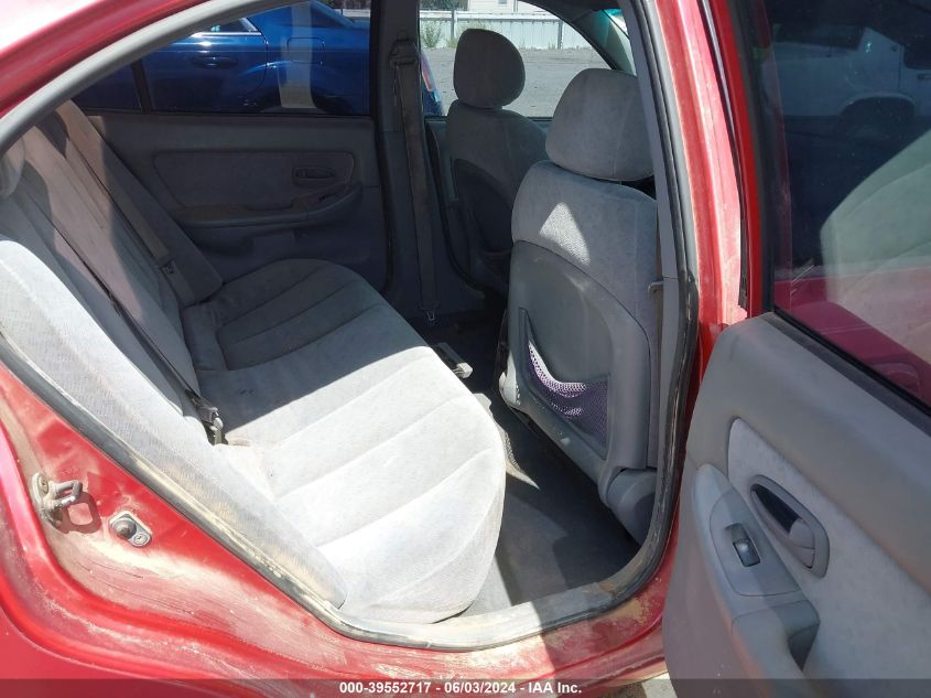 2004 Hyundai Elantra Gls/Gt VIN: KMHDN46DX4U912374 Lot: 39552717