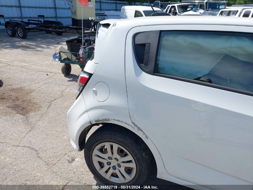 2017 Chevrolet Sonic Lt Auto VIN: 1G1JG6SH4H4157193 Lot: 39552719