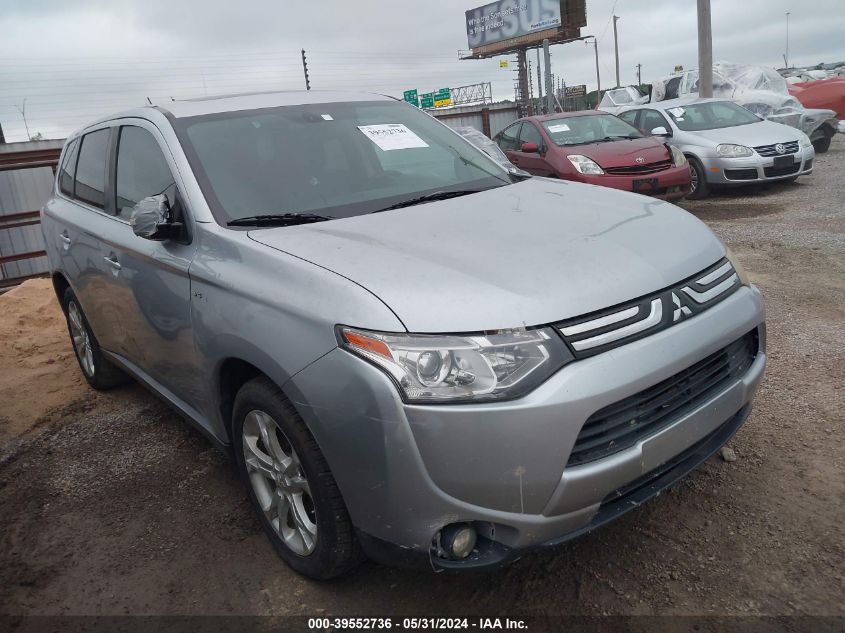 2014 Mitsubishi Outlander Gt VIN: JA4JZ4AX0EZ002843 Lot: 39552736