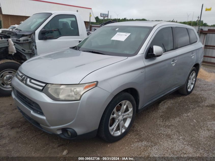 2014 Mitsubishi Outlander Gt VIN: JA4JZ4AX0EZ002843 Lot: 39552736