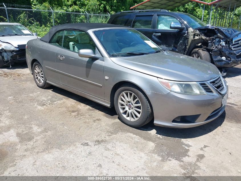 2008 Saab 9-3 2.0T VIN: YS3FB79YX86010901 Lot: 39552738