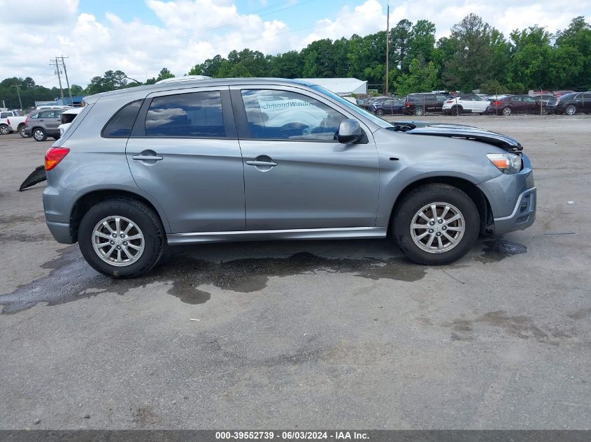 2011 Mitsubishi Outlander Sport Es VIN: JA4AP3AU2BZ010993 Lot: 39552739