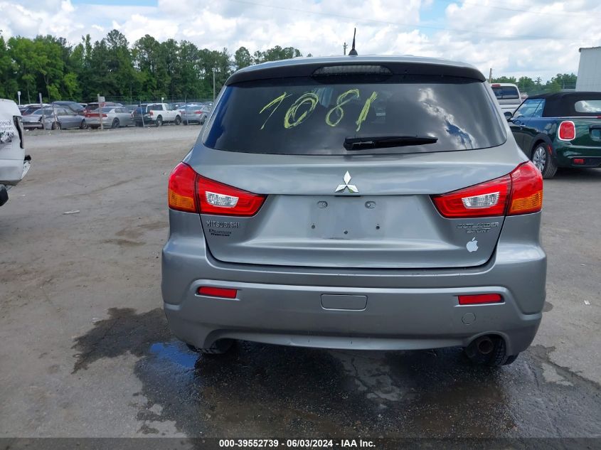 2011 Mitsubishi Outlander Sport Es VIN: JA4AP3AU2BZ010993 Lot: 39552739