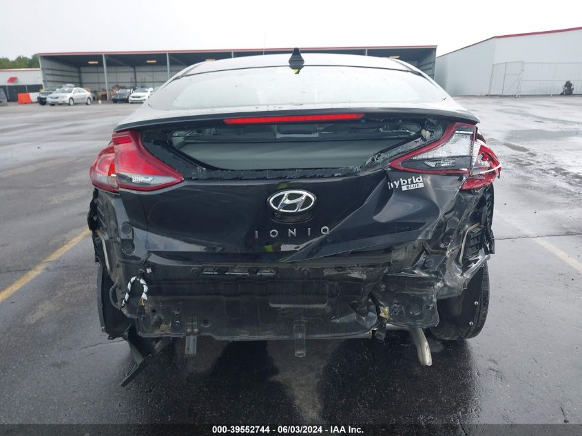 2021 Hyundai Ioniq Hybrid Blue VIN: KMHC65LC6MU261366 Lot: 39552744