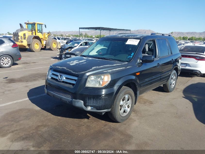 2007 Honda Pilot Ex VIN: 5FNYF28497B006671 Lot: 39552747