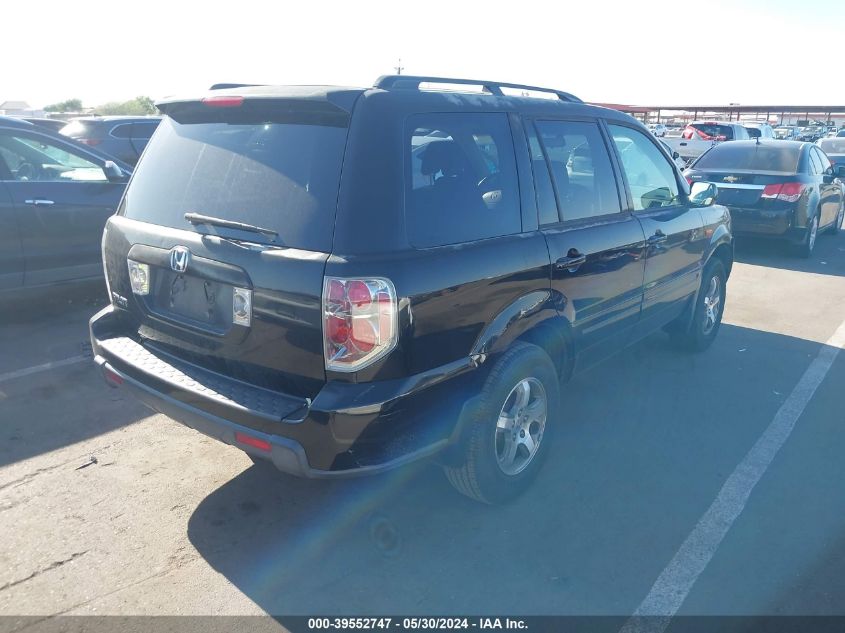 2007 Honda Pilot Ex VIN: 5FNYF28497B006671 Lot: 39552747