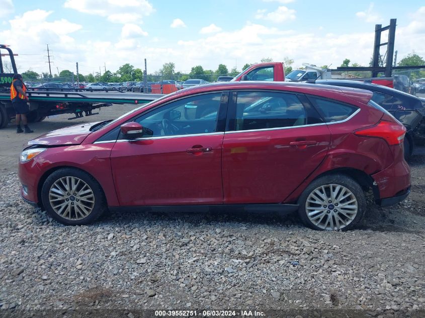 2017 Ford Focus Titanium VIN: 1FADP3N20HL287560 Lot: 39552751