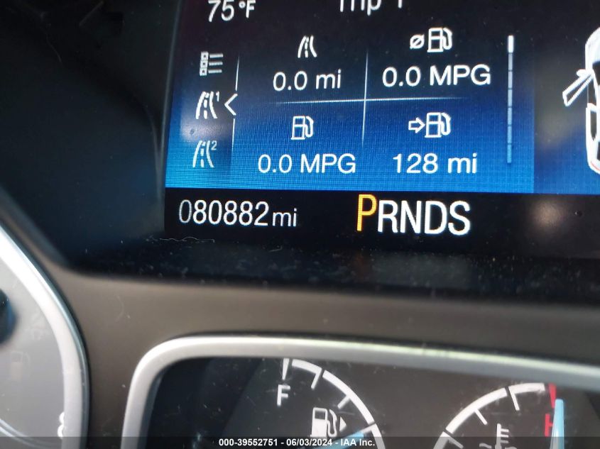 2017 Ford Focus Titanium VIN: 1FADP3N20HL287560 Lot: 39552751