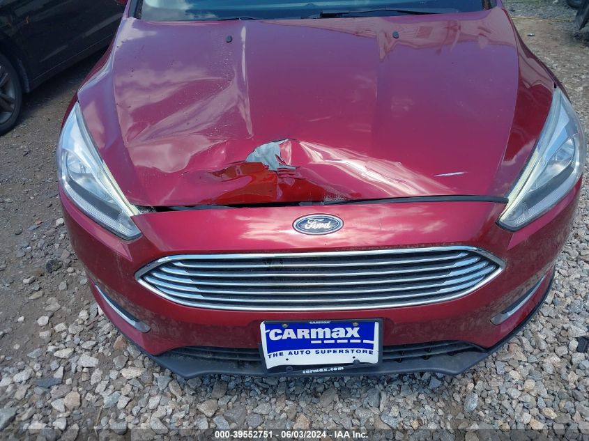 2017 Ford Focus Titanium VIN: 1FADP3N20HL287560 Lot: 39552751