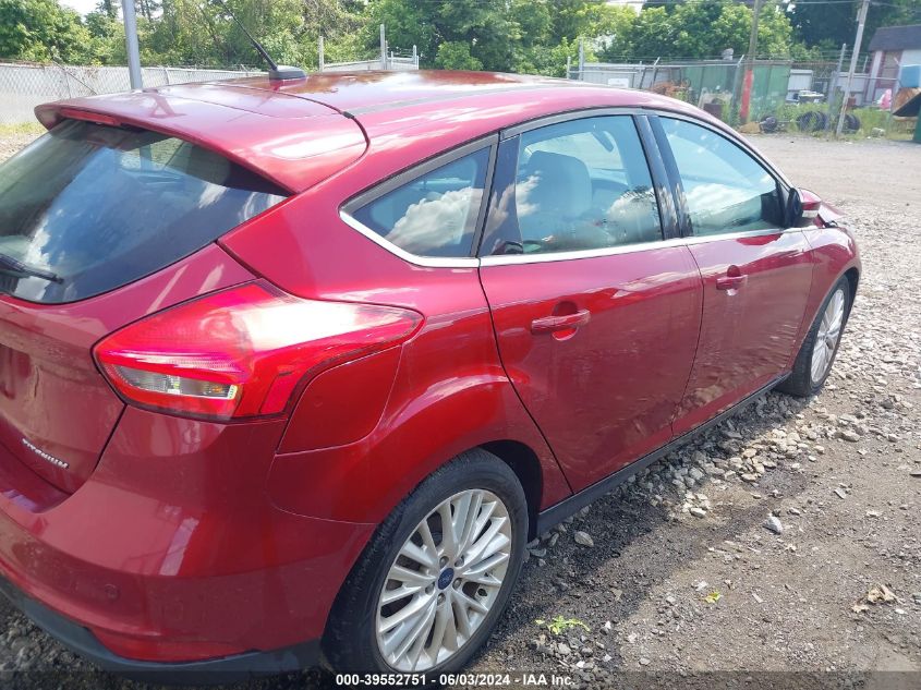 2017 Ford Focus Titanium VIN: 1FADP3N20HL287560 Lot: 39552751