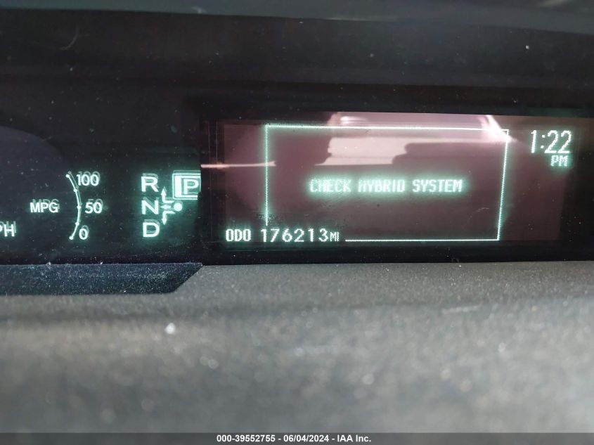 2010 Toyota Prius Iii VIN: JTDKN3DU6A0090832 Lot: 39552755