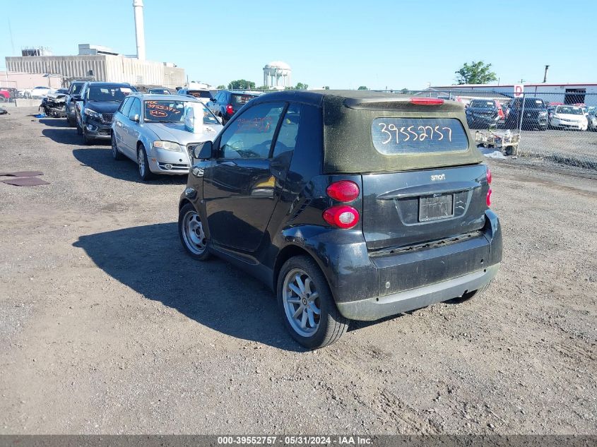 2009 Smart Fortwo Brabus/Passion VIN: WMEEK31X29K232731 Lot: 39552757