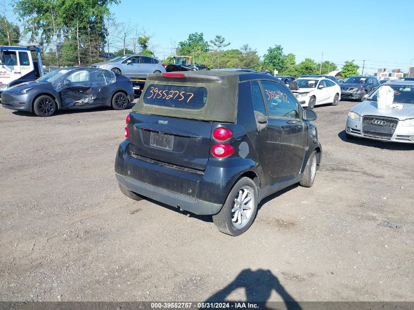 2009 Smart Fortwo Brabus/Passion VIN: WMEEK31X29K232731 Lot: 39552757