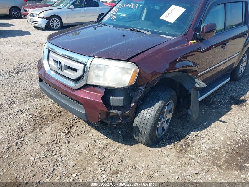 2011 Honda Pilot Touring VIN: 5FNYF4H95BB006330 Lot: 39552763