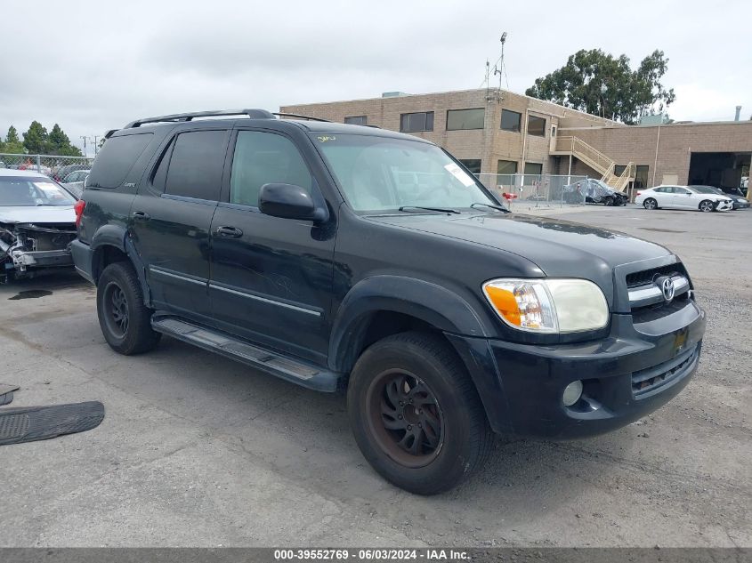 2005 Toyota Sequoia Limited V8 VIN: 5TDZT38A65S247041 Lot: 39552769