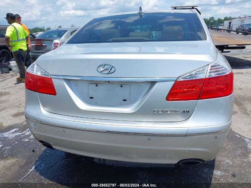 KMHGC4DF9BU114985 2011 Hyundai Genesis 4.6