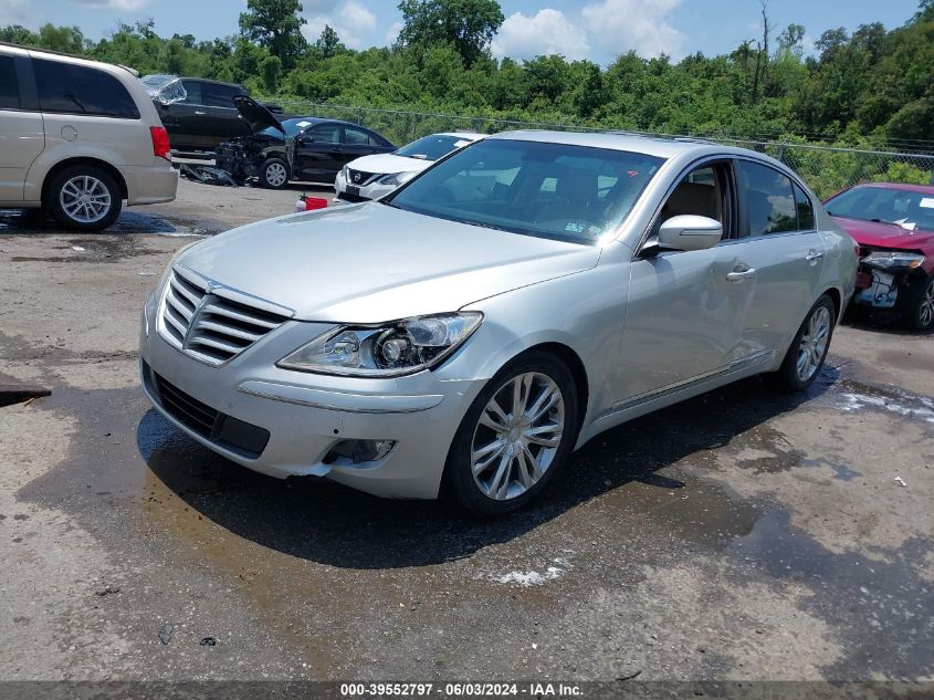 2011 Hyundai Genesis 4.6 VIN: KMHGC4DF9BU114985 Lot: 39552797