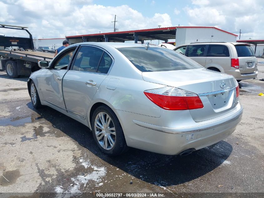 2011 Hyundai Genesis 4.6 VIN: KMHGC4DF9BU114985 Lot: 39552797